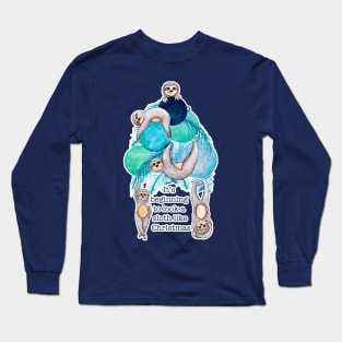 It's beginning to look a SLOTH like Christmas Long Sleeve T-Shirt